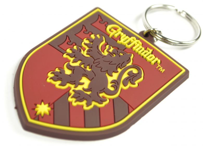 Harry Potter Gryffindor Crest Rubber Keyring