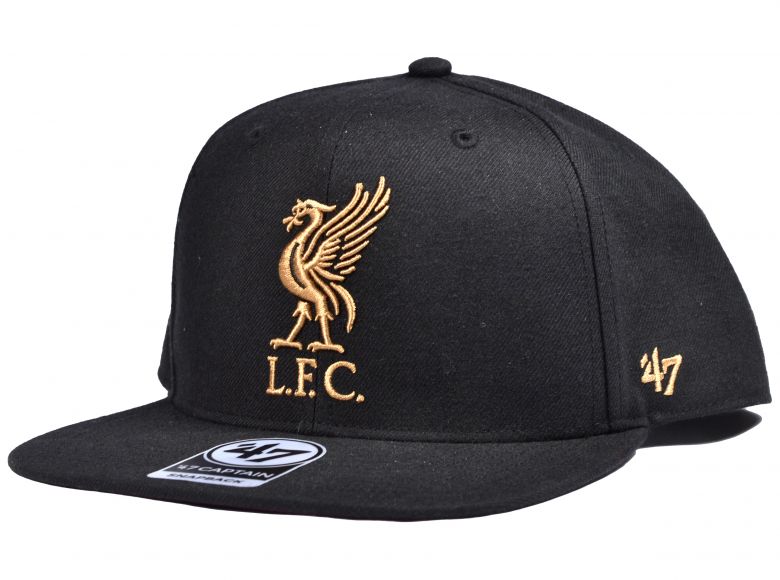Liverpool 47 Brand Ballpark Captain Baseball Cap Black Camel