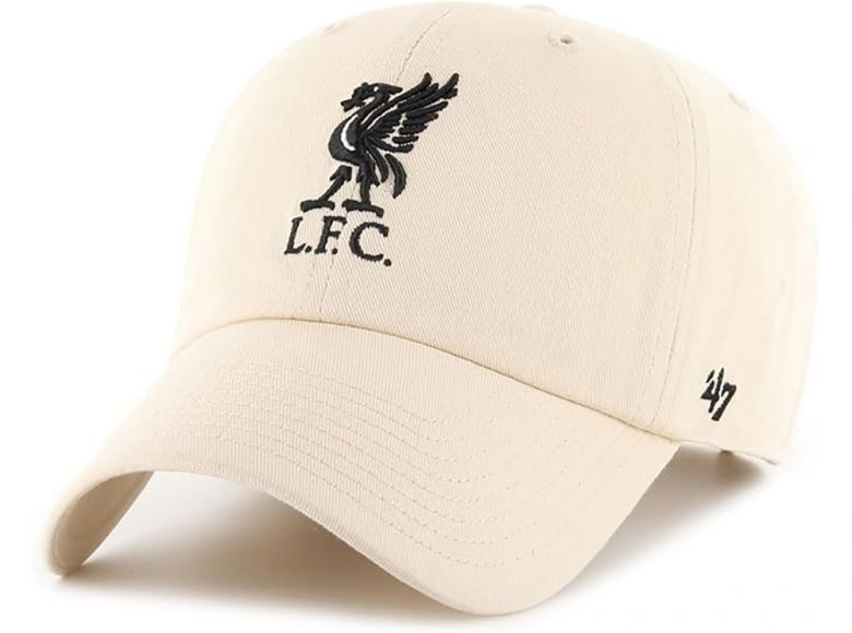 Liverpool 47 Brand Clean Up Baseball Cap Natural