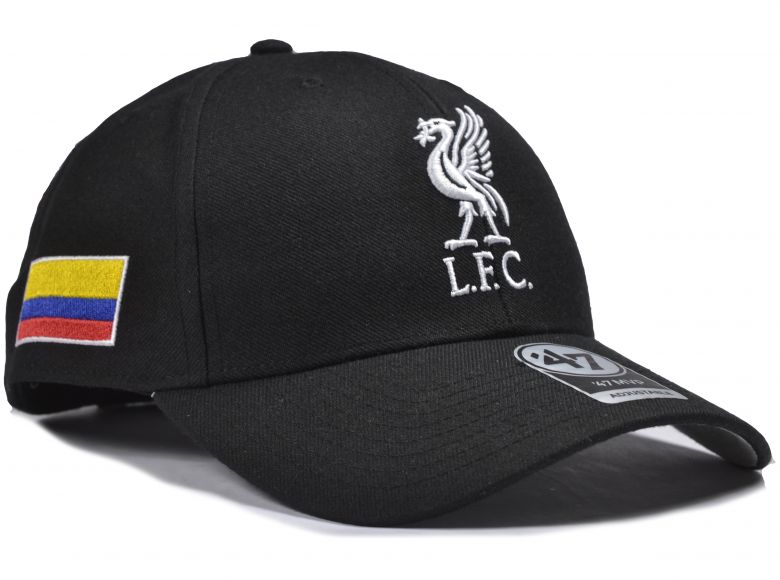 Liverpool 47 Brand MVP Columbia Flag Baseball Cap Black
