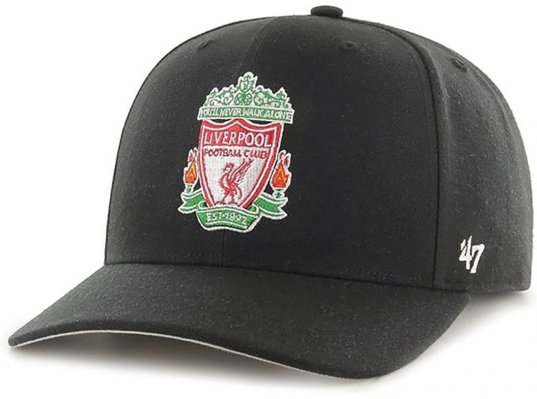 Liverpool 47 Brand MVP DP Low Profile Cold Zone Snapback Cap Black White