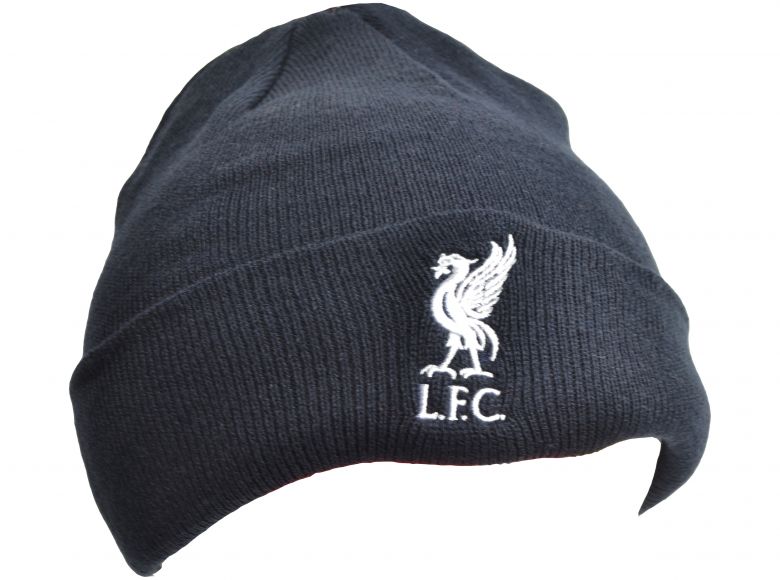 Liverpool Bronx Liverbird Knitted Turn Up Hat Navy