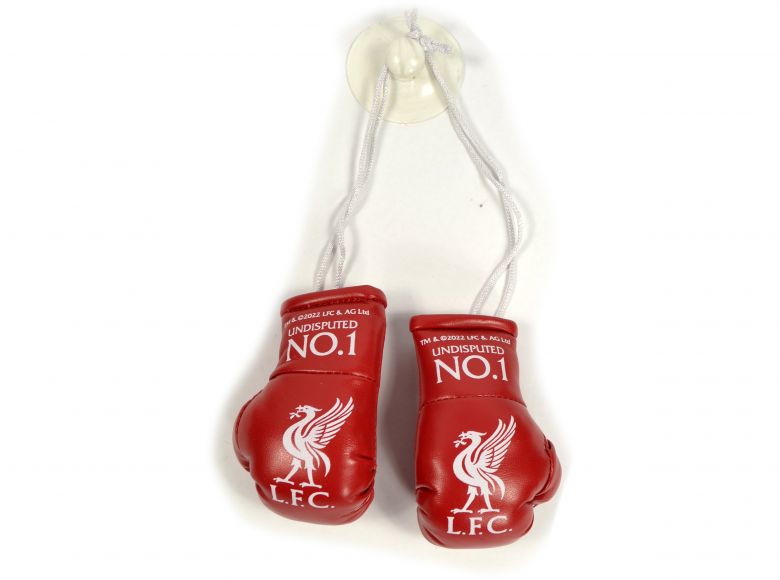 Liverpool Boxing Gloves Car Hanger No 1