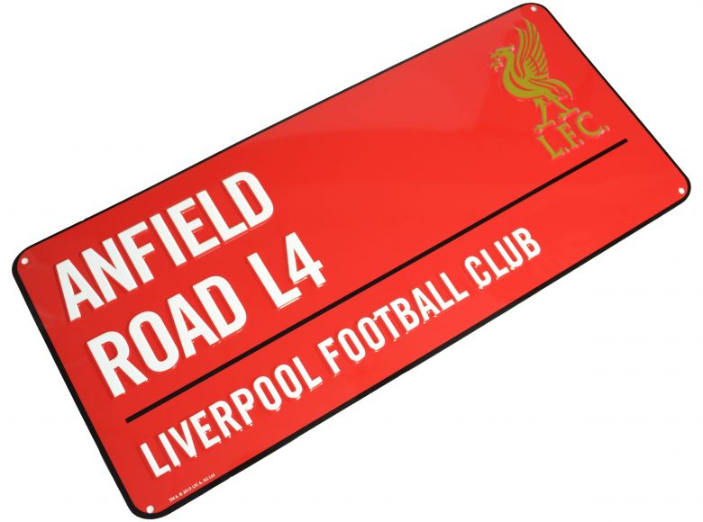 Liverpool Colour Metal Street Sign