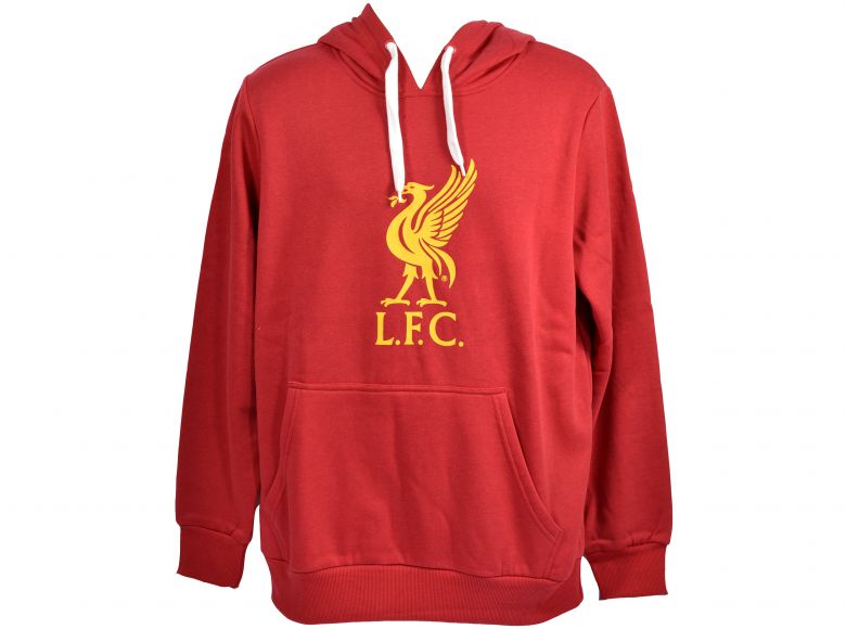 Liverpool Crest 240g Hoody Red