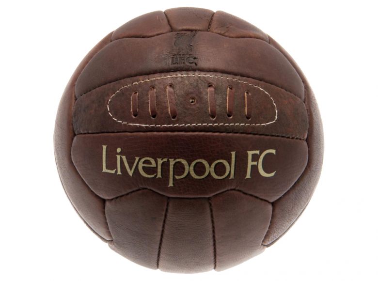 Liverpool Retro Heritage Leather Ball Size 5