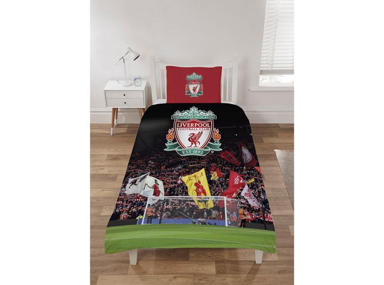 Liverpool Kop Single Duvet and Pillow Case Set