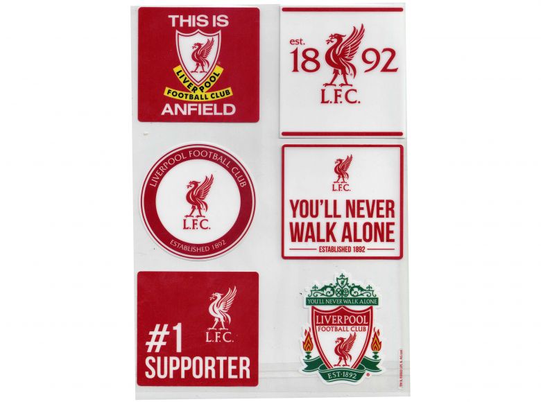 Liverpool Multi Car Decal Set