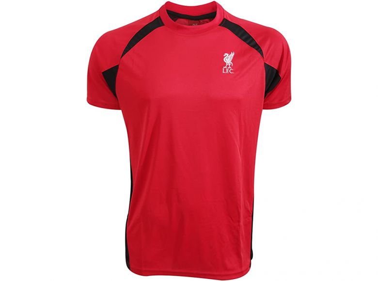 Liverpool Poly Panel Tee Red Youths