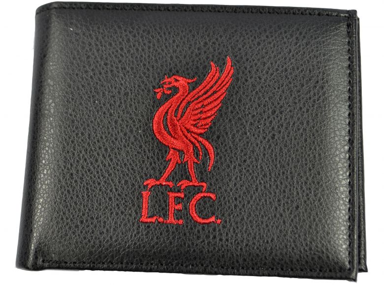 Liverpool PU Leather Embroidered Bi Fold Wallet