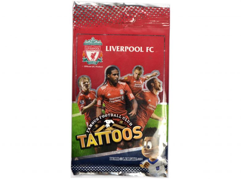 Liverpool Team Temporary Tattoos