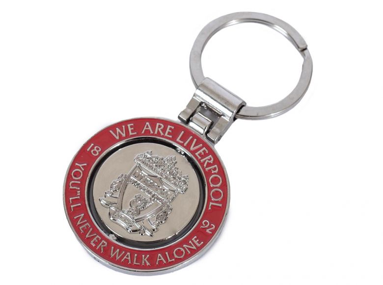 Liverpool We Are Liverpool Spinner Keyring