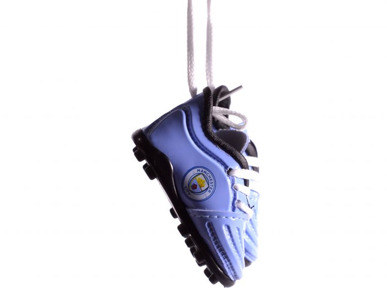 Man City Boots Car Hanger