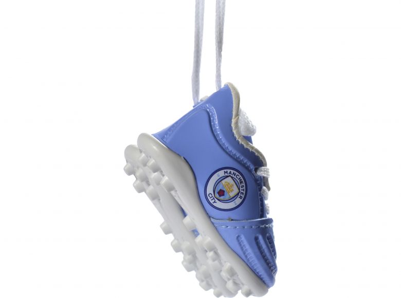 Man City Car Boots Hanger Sky Blue White