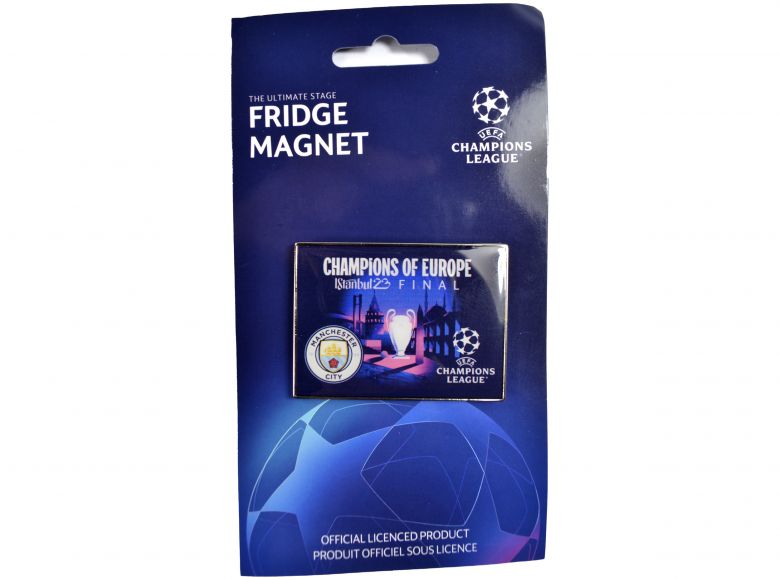Man City Champions of Europe Istanbul 23 Magnet