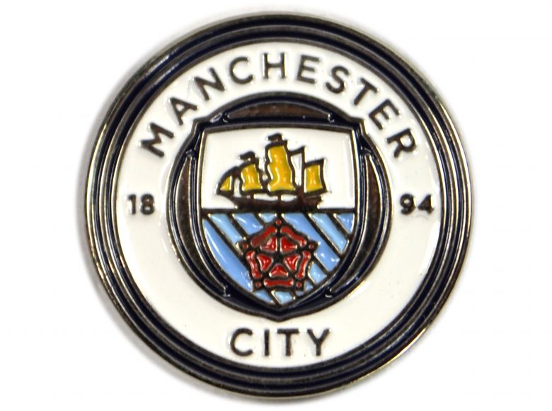 Man City Crest Pin Badge