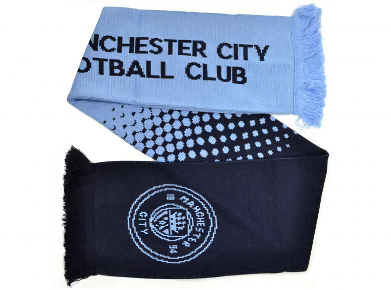 Man City Fade Scarf