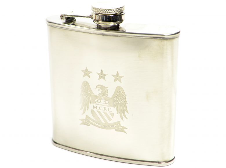 Man City Hip Flask