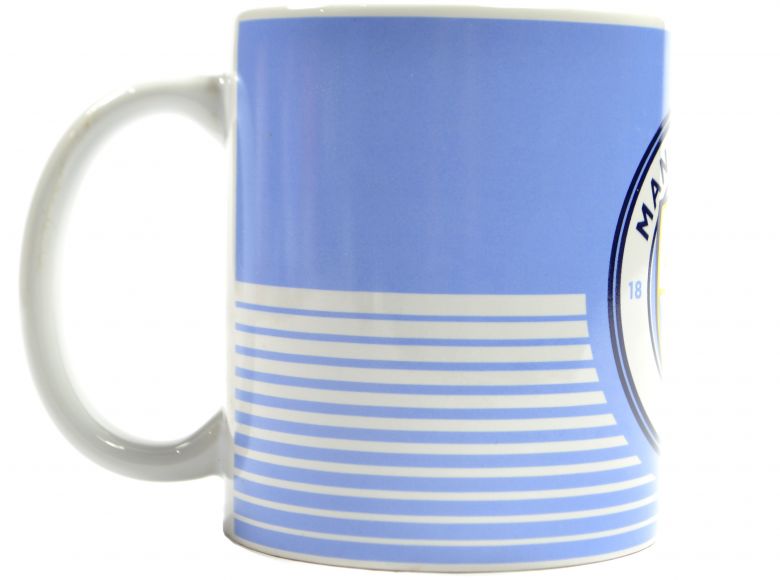 Man City Linear 11oz Boxed Mug