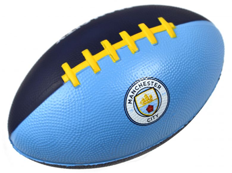 Man City Soft Mini American Football