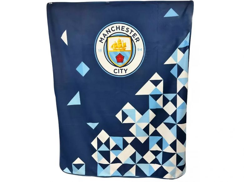 Man City Particle Fleece Blanket