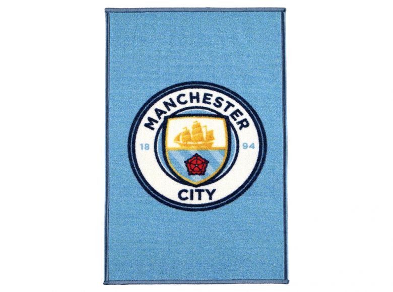 Manchester City Crest Rug