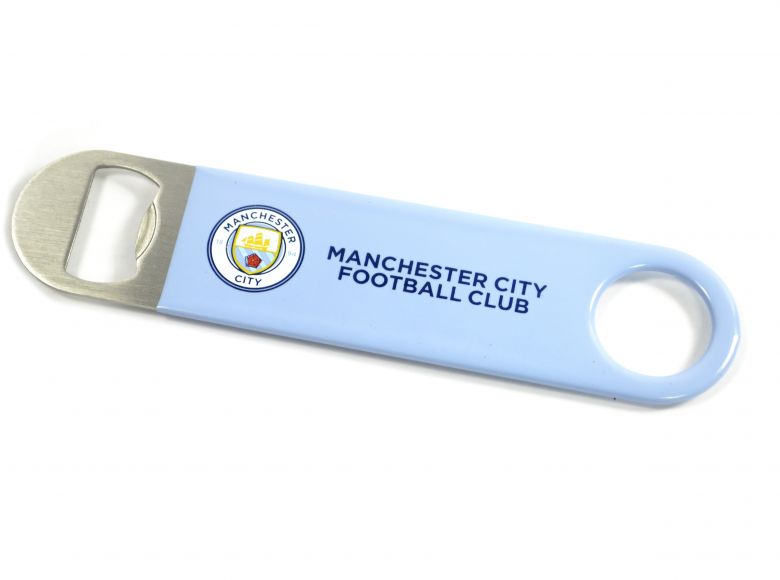 Man City Stainless Steel Bottle Opener Fridge Magnet