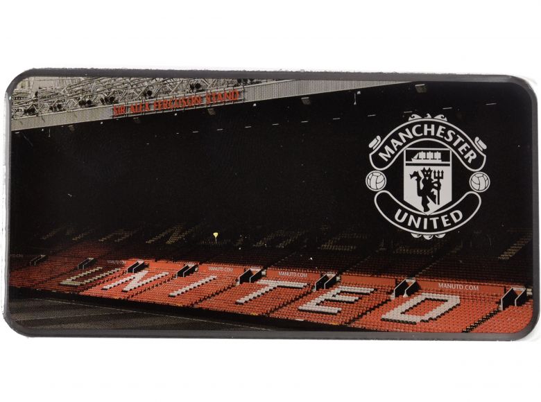 Man UTD Black Old Trafford Fridge Magnet