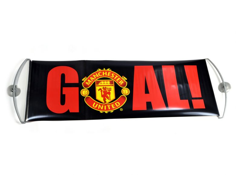 Man UTD Car Window Fanbana