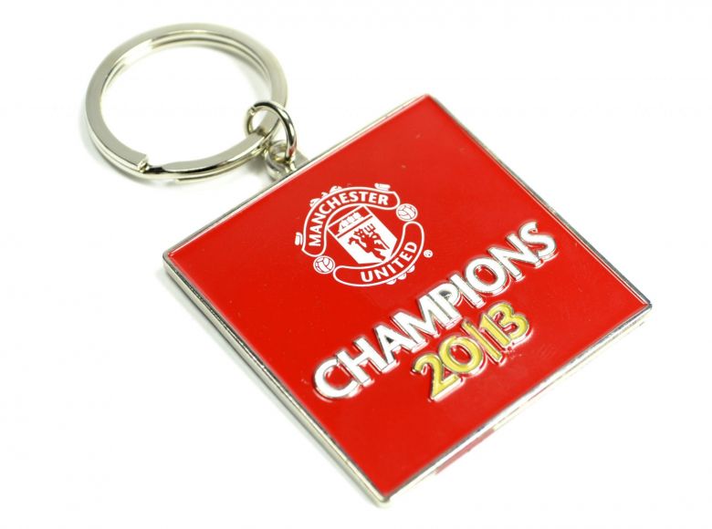 Man UTD Champions 2013 Keyring Collectors Edition