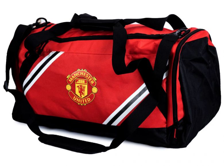 Man UTD Core Stripe Duffle Bag