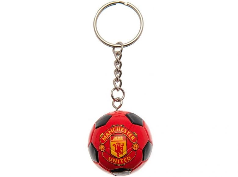 Man UTD FC Football Keyring