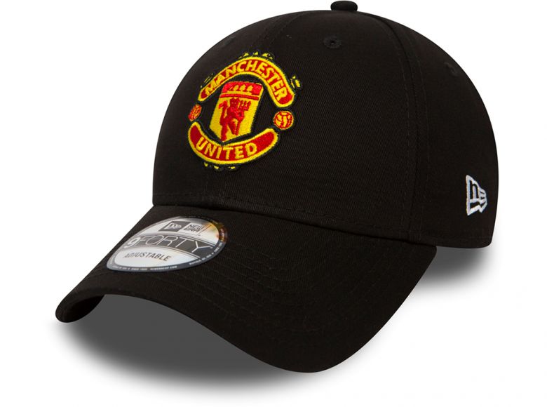 Man UTD New Era 9Forty Black Baseball Cap