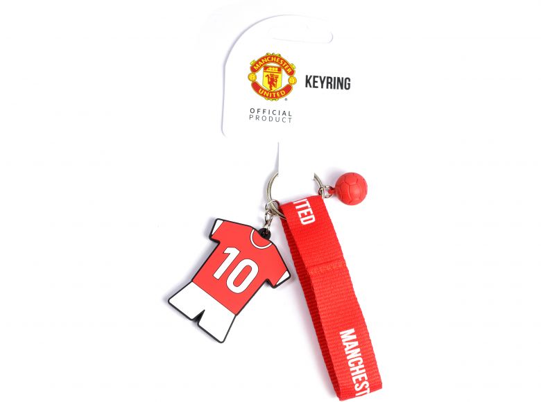 Man UTD PVC Strap Keyring