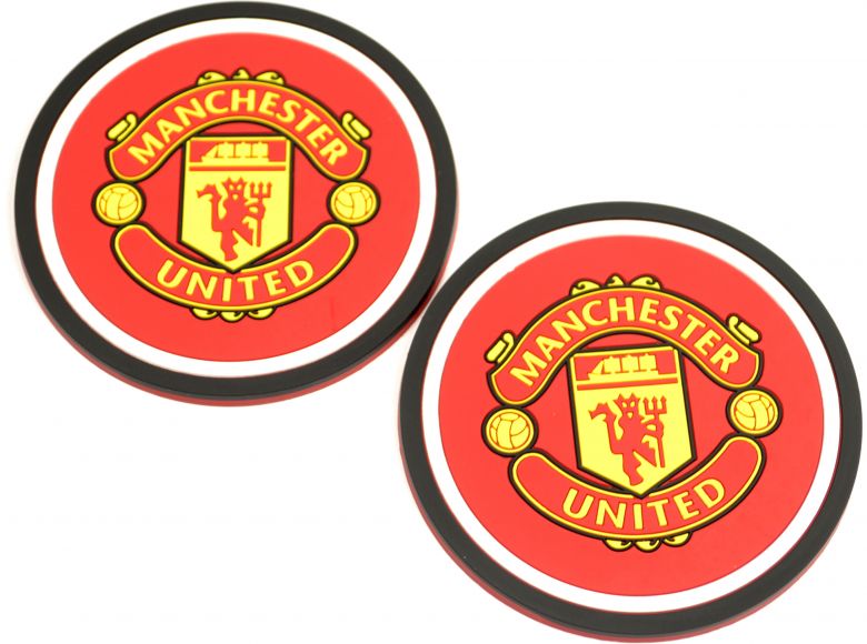 Man UTD Two Pack Coaster Set