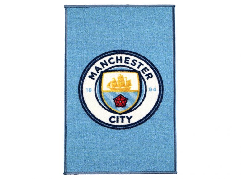 Manchester City Crest Rug