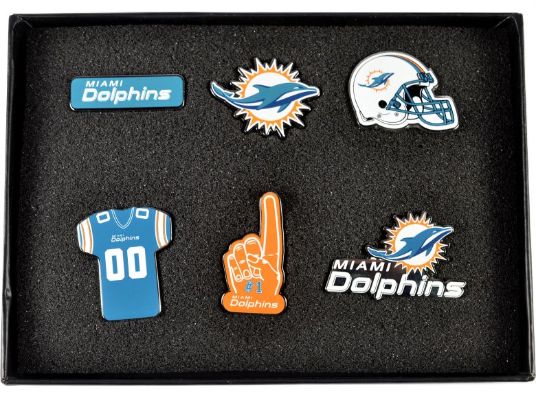 Miami Dolphins Six Piece Executive Badge Set