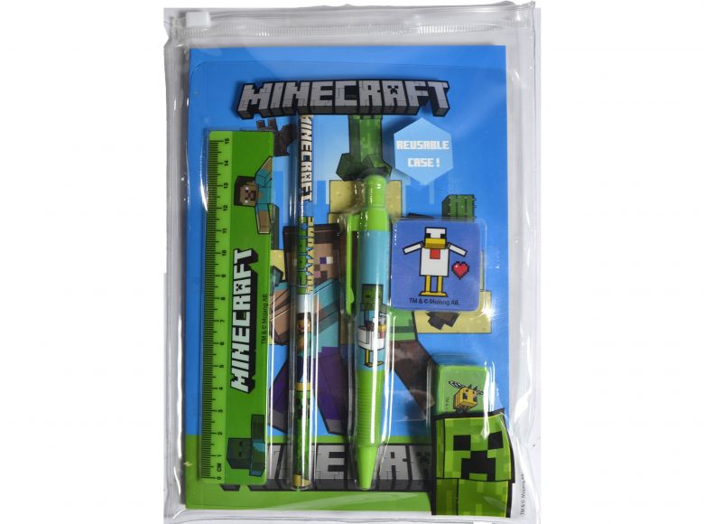 Minecraft Classic A5 Bumper Stationery Set