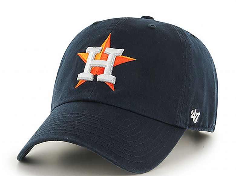 47 Brand MLB Houston Astros Clean Up Cap Navy