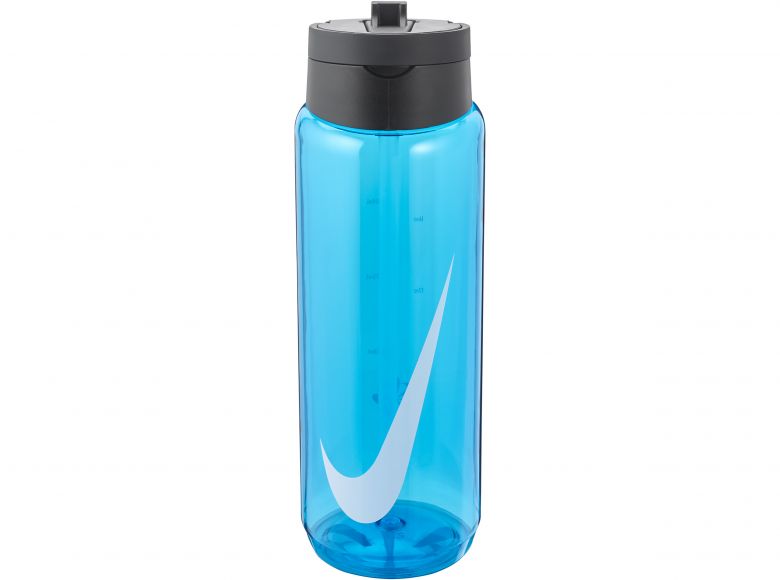 Nike TR Renew Recharge Straw Bottle 24 OZ Blue Fury