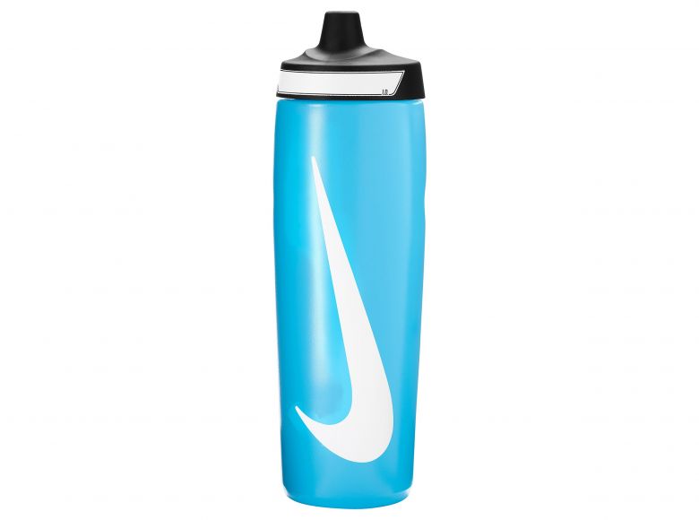 Nike Refuel Bottle Grip 24 OZ Baltic Blue Black White