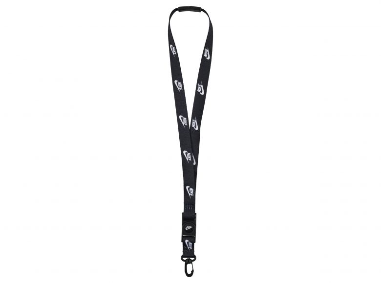 Nike Club Standard Lanyard Black White White