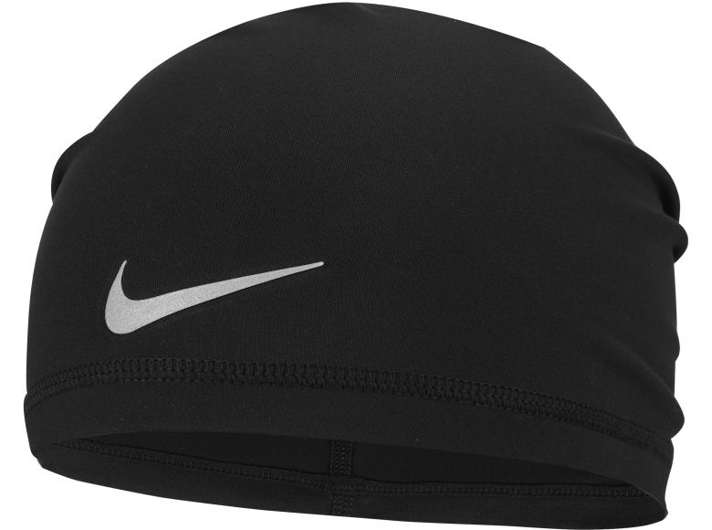 Nike U Peak DRI FIT Uncuffed Beanie Black Silver