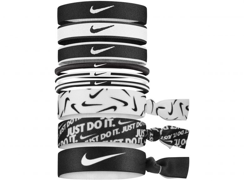 Nike Mixed Hairbands 9 Pack Black