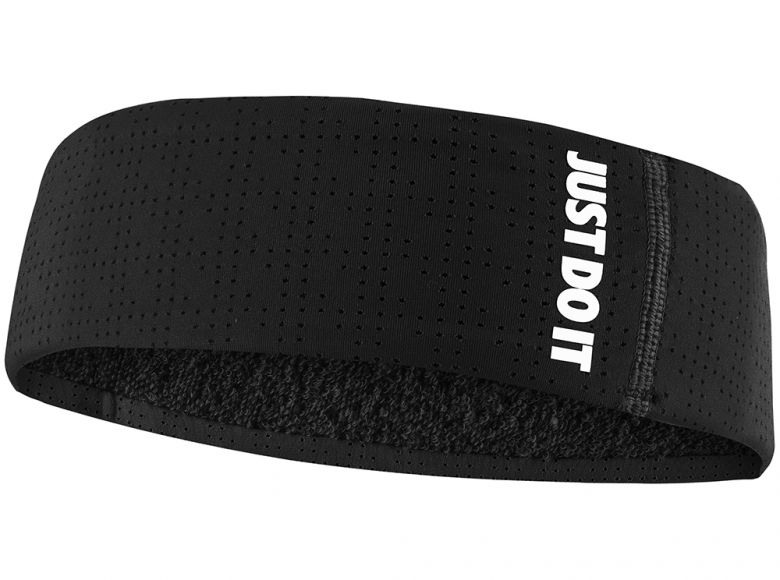 Nike M Fury Headband Terry Black White