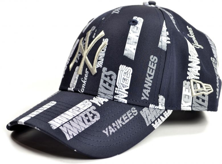 New Era New York Yankees Script Navy 9Forty Cap