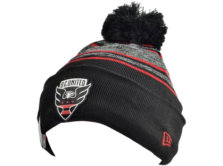 New Era DC United MLS Knitted Bobble Hat