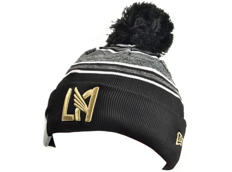 New Era Los Angeles FC MLS Knitted Bobble Hat