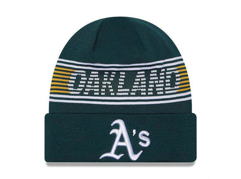 New Era Oakland Athletics Sport Knit Beanie Hat