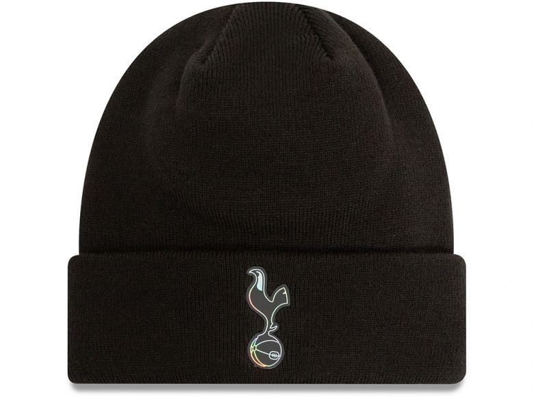 New Era Spurs Iridescent Cuff Knit Beanie Hat Black
